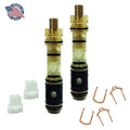 FlowRite Replacement Kit For MOEN 1225 / 1225B Stem Cartridge - 2Pack