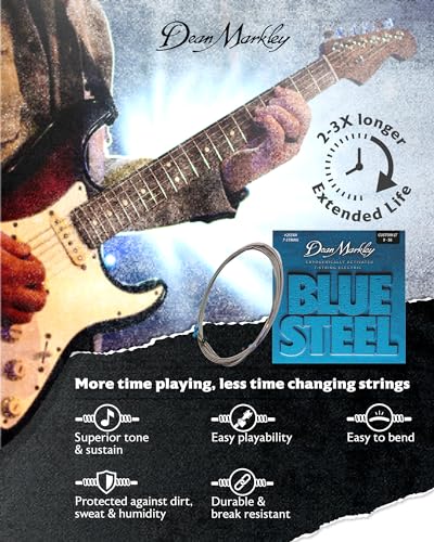 Electric Guitar Strings 6-Piece Set, Gauges 8-38 I8032