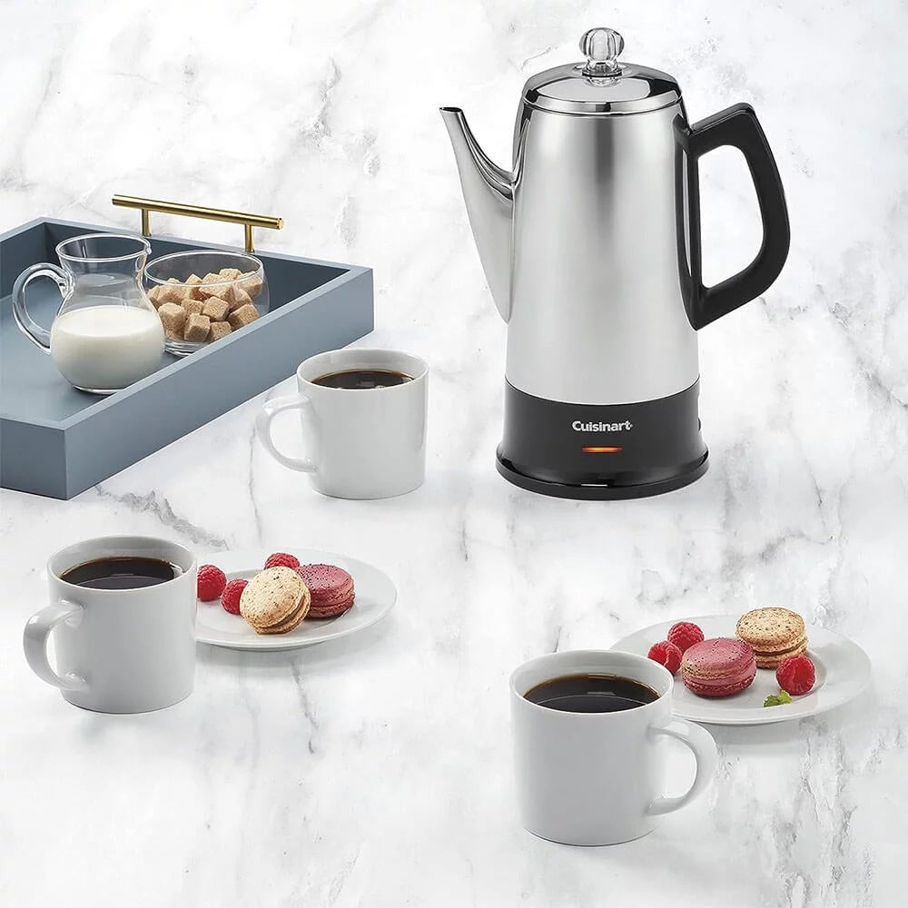 12-Cup Stainless Steel Percolator T9195