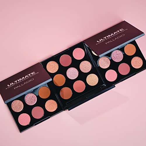 Eyeshadow Palette, Talc-Free, Matte & Shimmer Finishes U3003