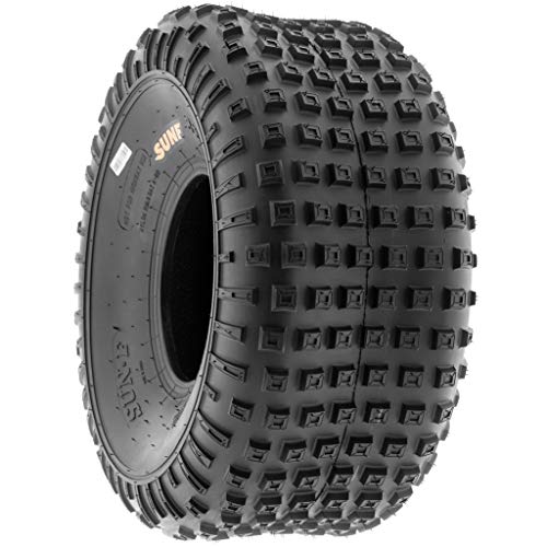 22x11-8 ATV Golf Cart Lawn Mower Knobby Tires, 6 PR, Tubeless Q3263