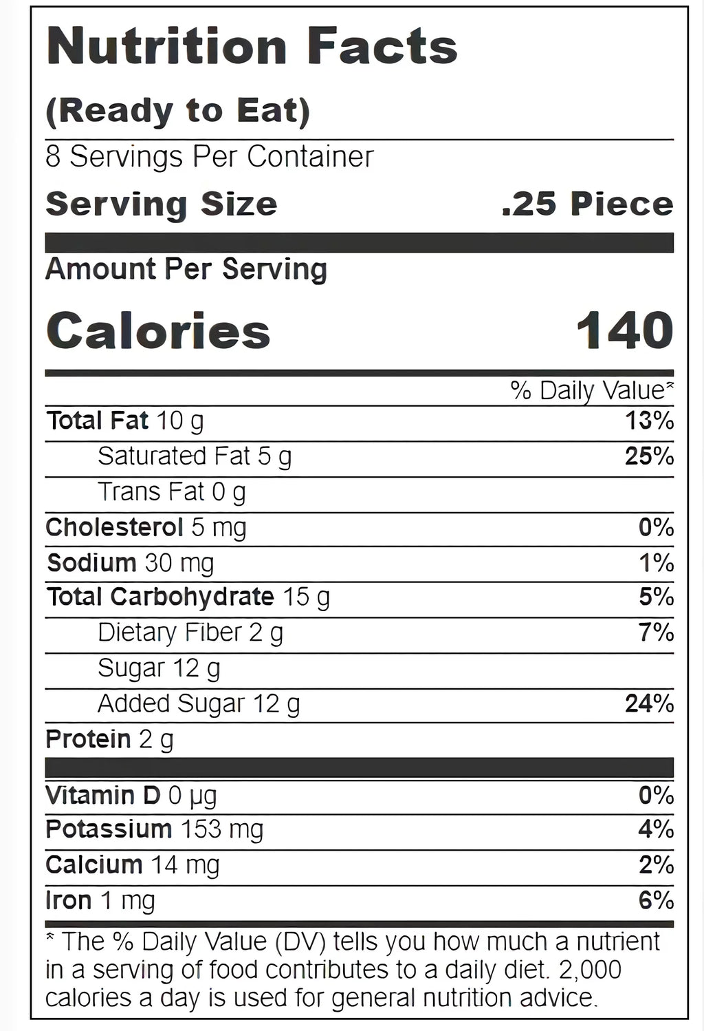Dark Chocolate Peanut Butter Block, 8 Ounces, 2-Pack U183