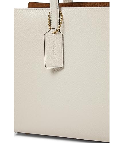 Polished Pebble Leather Carryall 28 Q484