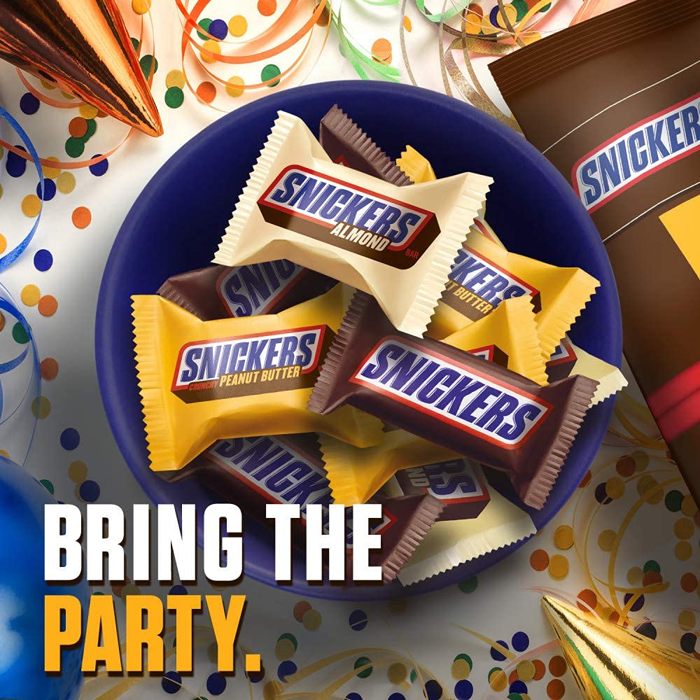 Candy Bars Variety Pack - Original, Almond & Peanut Butter Fun-Size P570