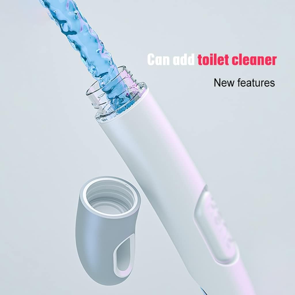 Silicone Toilet Brush with Holder, No Dead Corners Cleaning Set V11882