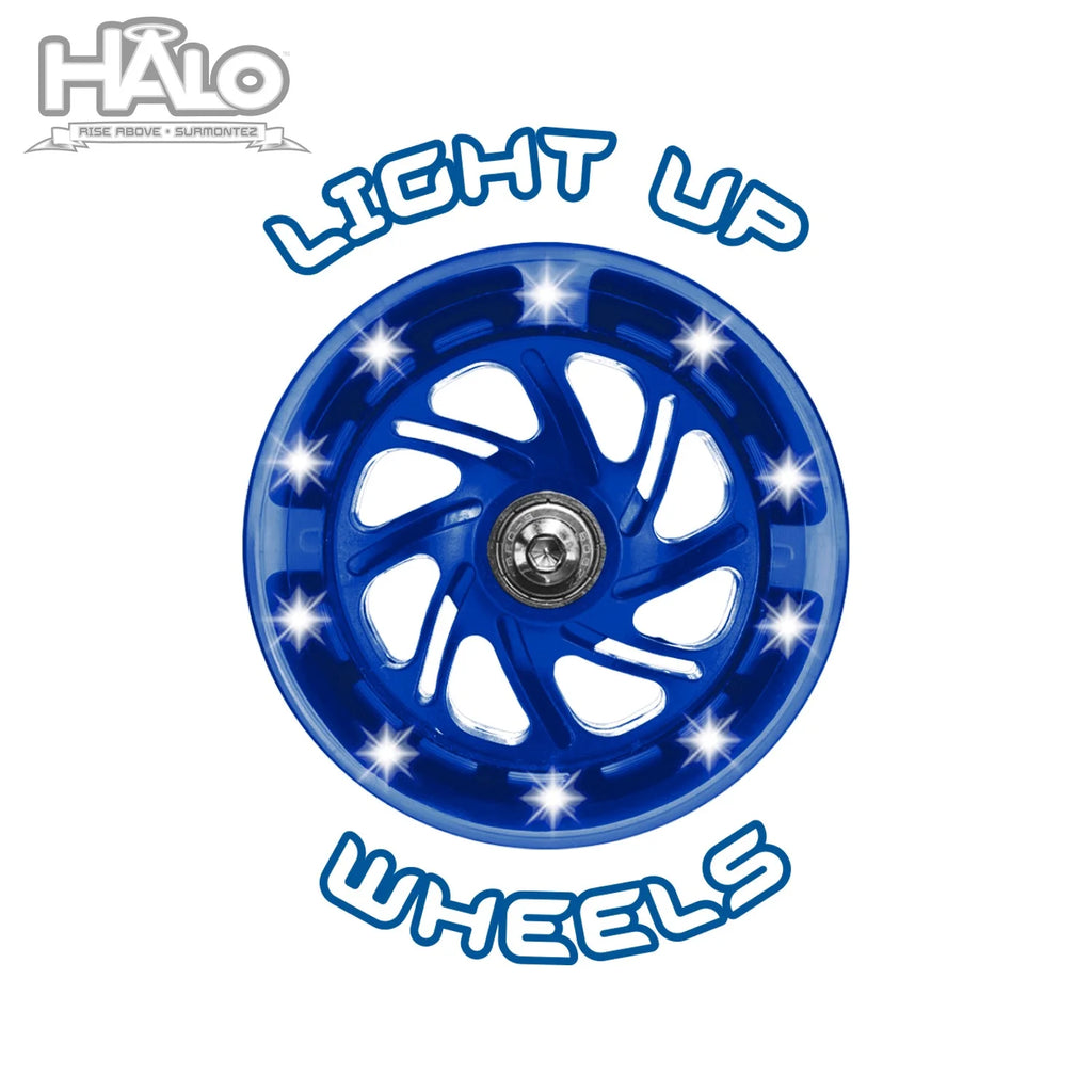 Inline Scooter 100mm Wheels - Blue - 220 lbs Capacity K7424