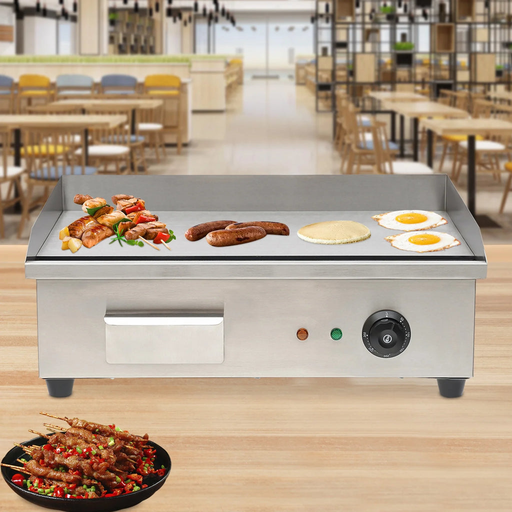 Electric Countertop Griddle Flat Top Grill 22 Inch F682