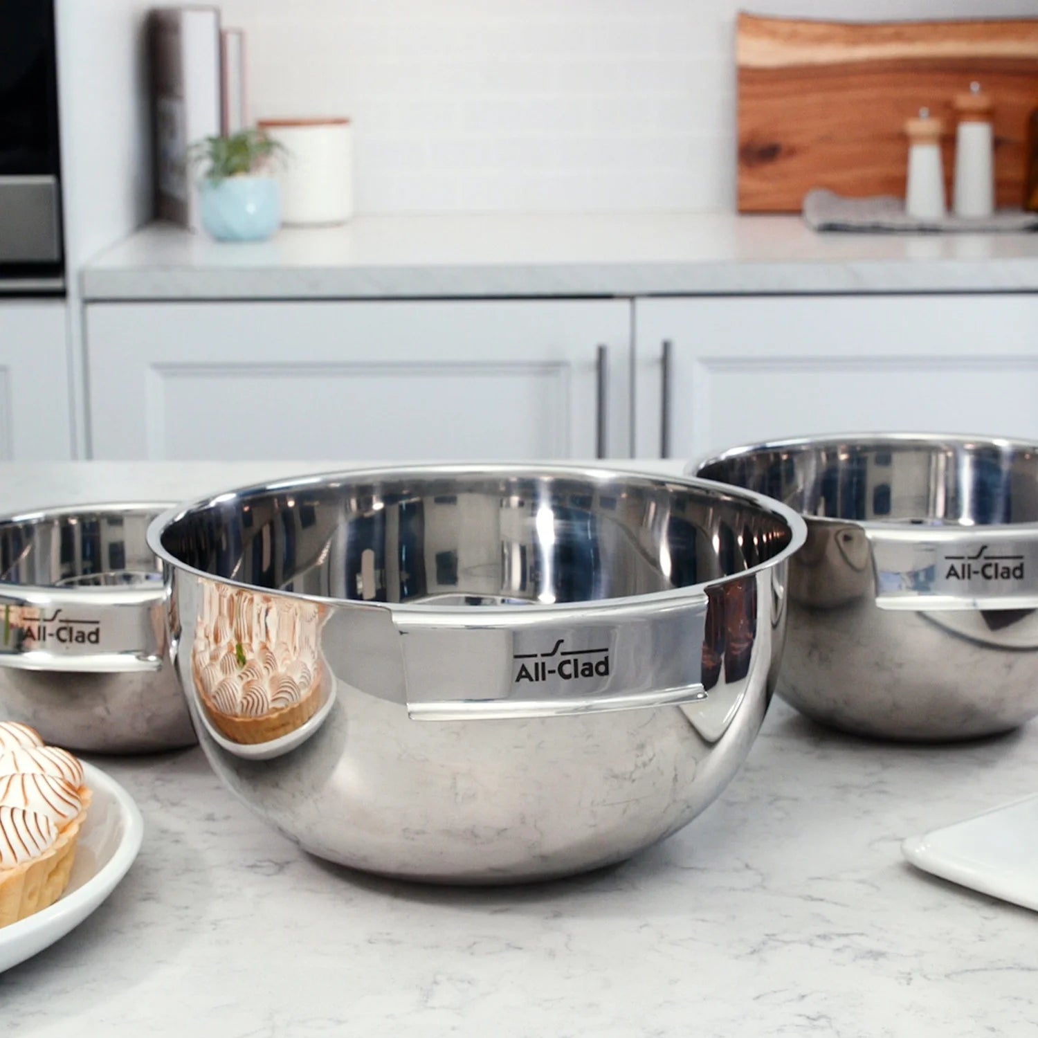 Stainless Steel 3-Piece Mixing Bowl Set M531