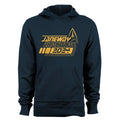 GEEK TEEZ Janeway Chakotay 2024 Original Artwork Inspired by Star Trek Women's Hoodie Navy Small