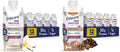 Ensure Max Protein Nutrition Shake with 30g Protein, 1g Sugar, High Protein Shake, French Vanilla & Cafe Mocha, Liquid, 11 fl oz (Pack of 12) Bundle