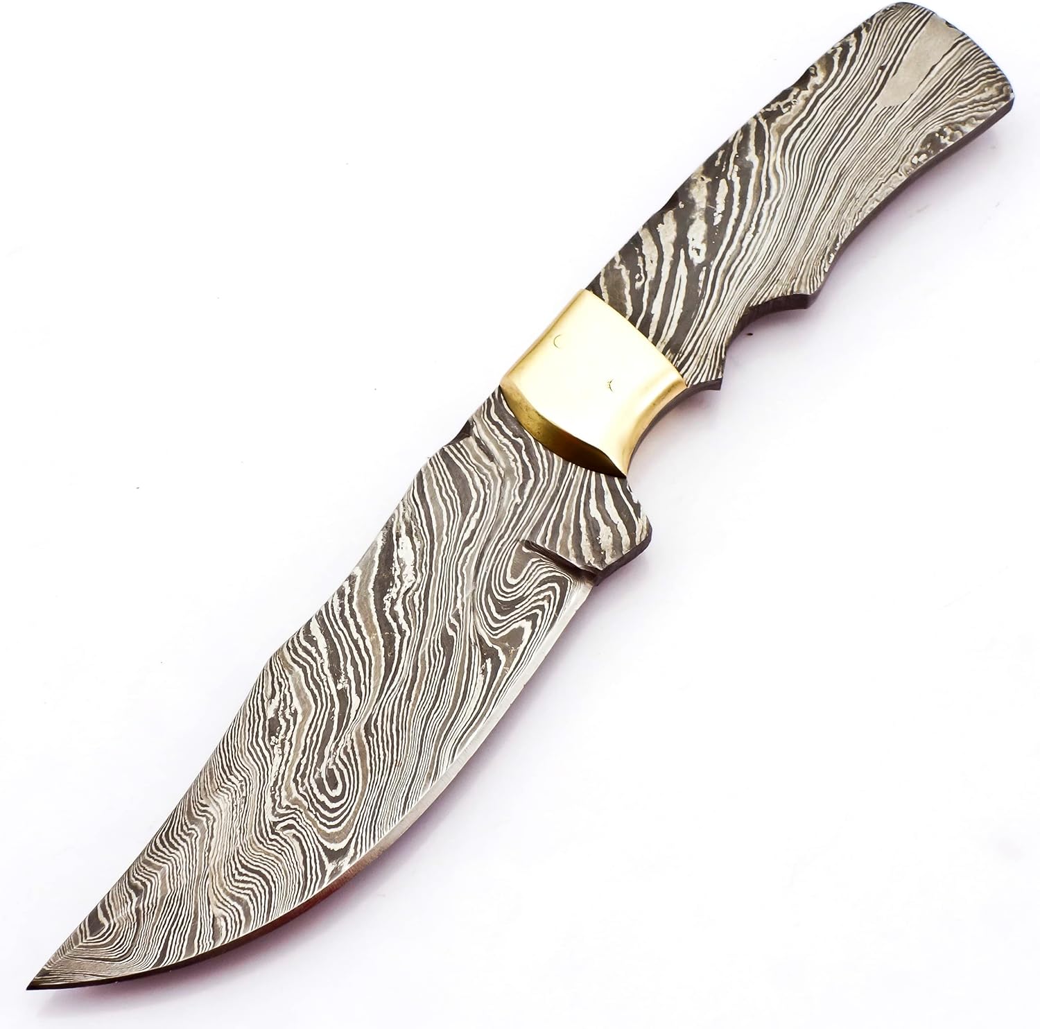 Custom Damascus Steel Blank Blade 9.0" for Knife Making E669