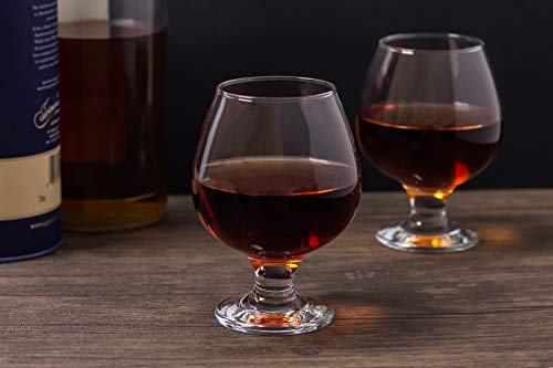 8 Piece Glass Set for Brandy, Bourbon, and Wine D305