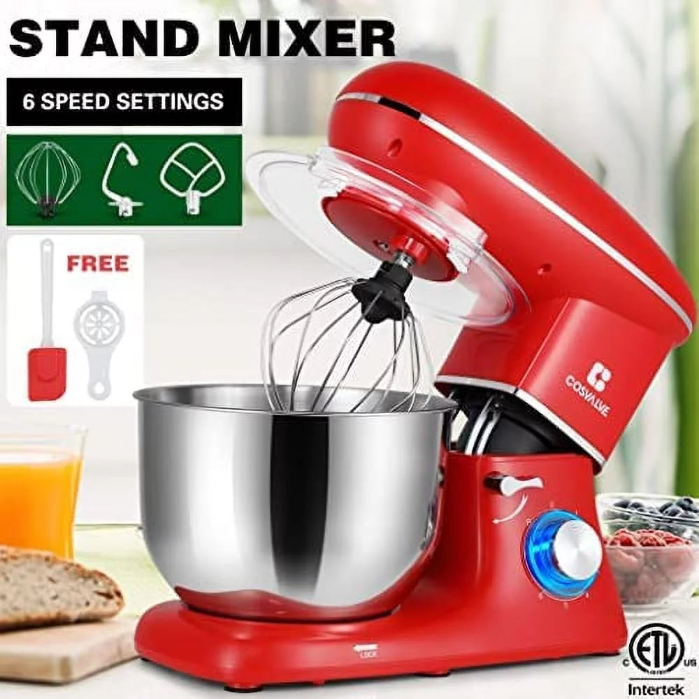 6-Speed Tilt-Head Stand Mixer with Stainless Steel Bowl A692332