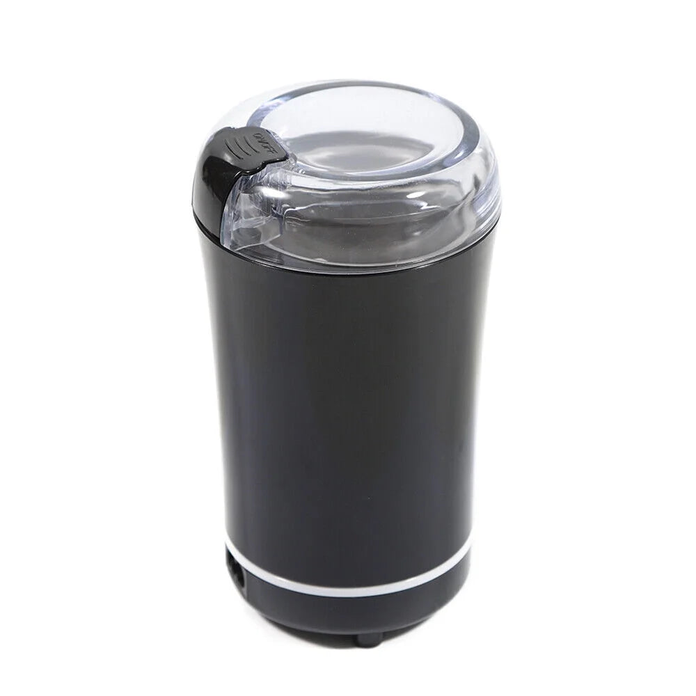 Electric Coffee Bean Grinder, Mini Portable Herb Grinder for Spices, Black O696643
