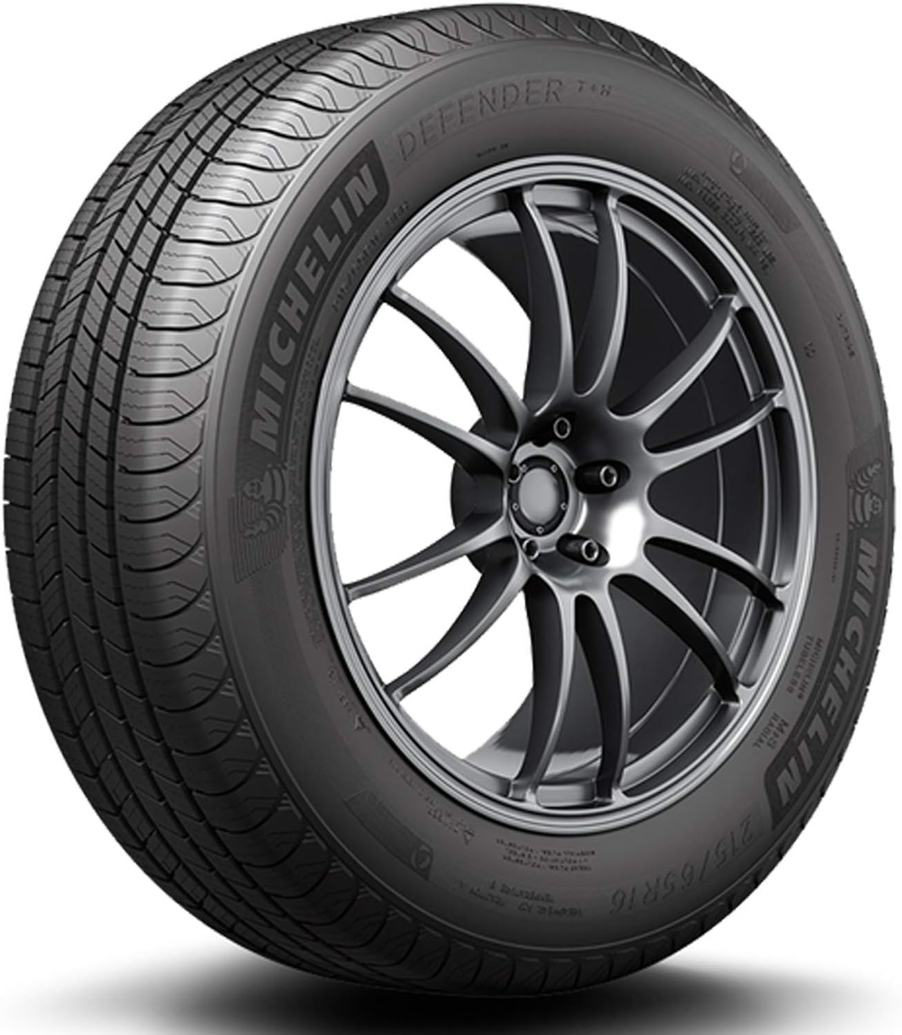 MICHELIN Defender T + H All-Season Radial Car Tire for Passenger Cars and Minivans, 195/65R15 91H