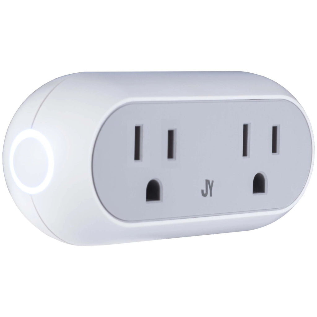 Smart Dual Plug - WiFi Remote App Control for Lights & Appliances; Compatible with Alexa and Google Home Assistant, No Hub Required