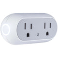 Smart Dual Plug - WiFi Remote App Control for Lights & Appliances; Compatible with Alexa and Google Home Assistant, No Hub Required