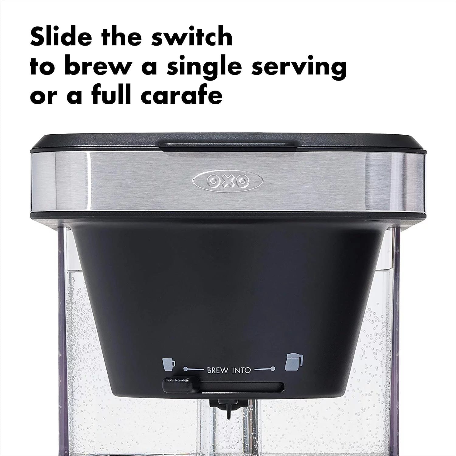Stainless Steel 8 Cup Coffee Maker D415