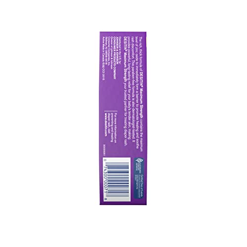 Baby Diaper Rash Cream with 40% Zinc Oxide, Hypoallergenic Paste, 4 oz V5862