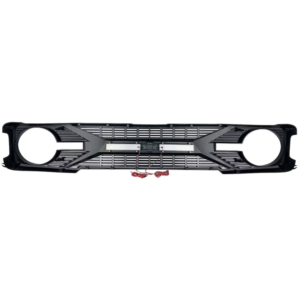 Grille with Lights for 21-24 Ford Bronco with Front Camera B6550