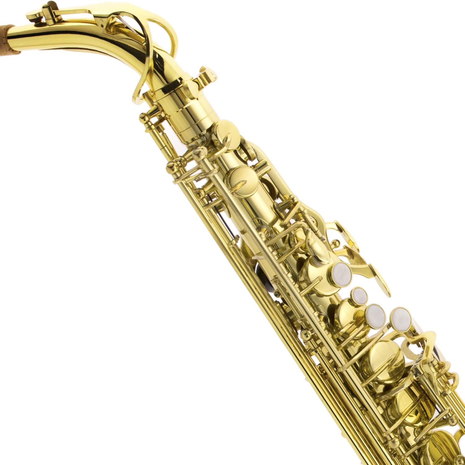 Alto Saxophone with Case, Mouthpiece, Stand, Reeds & Cloths C186730