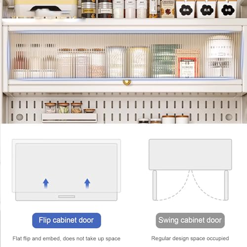 5 Tier Tall Storage Sideboard with Cabinet A2226