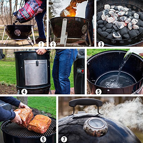 Charcoal Smoker, 22-inch C192673