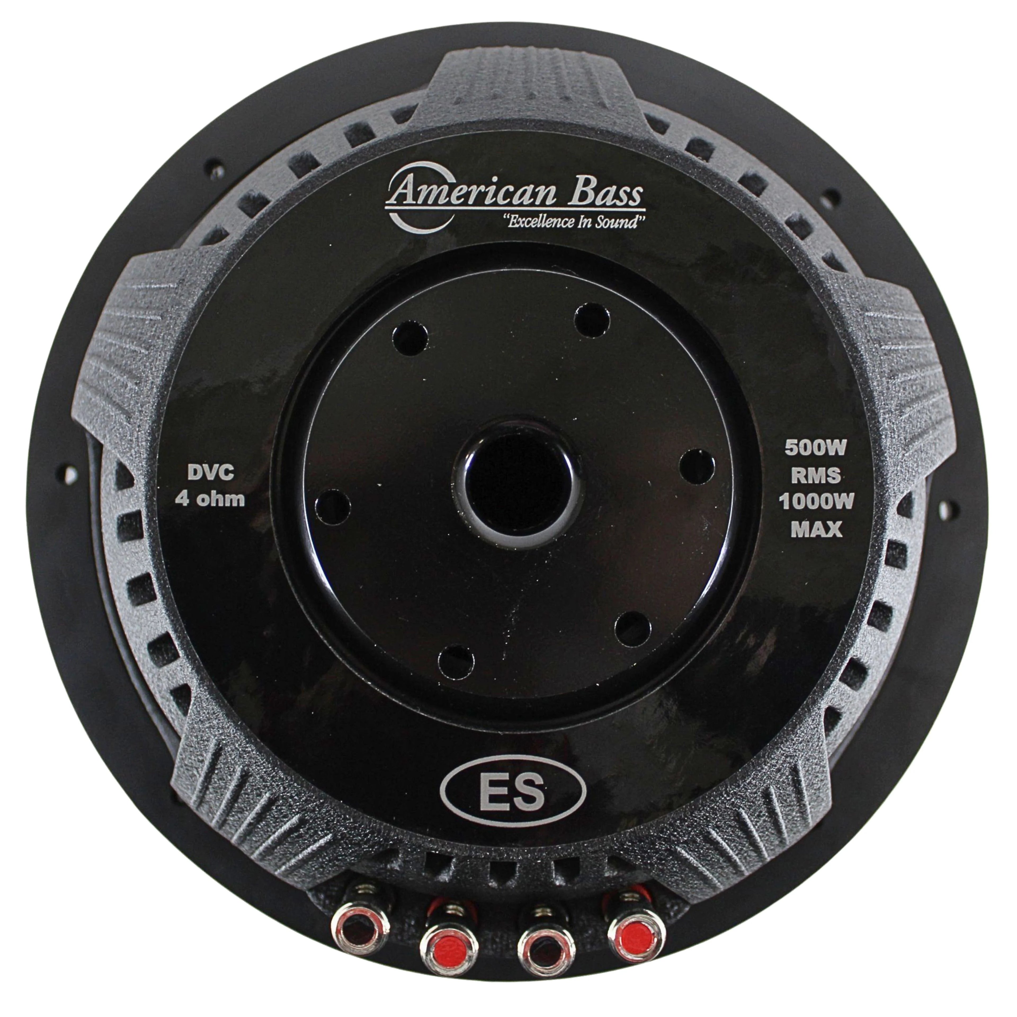 10" Slim Subwoofer 4 Ohm DVC 1000W Car Audio H6626