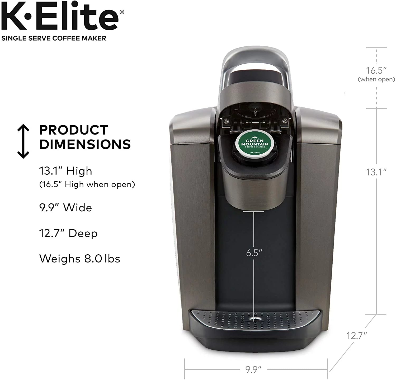 Single Serve K-Cup Pod Coffee Maker with Iced Coffee Capability R4510
