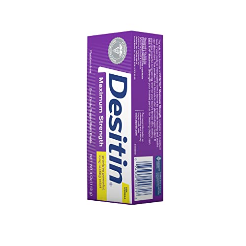 Baby Diaper Rash Cream with 40% Zinc Oxide, Hypoallergenic Paste, 4 oz V5862