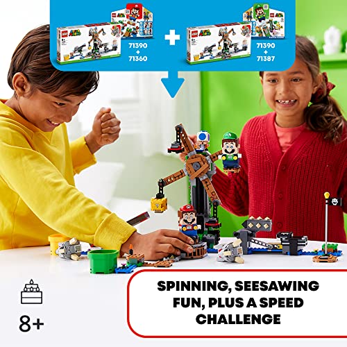 Super Mario Reznor Knockdown Expansion Set Building Kit, 862 Pieces D83580