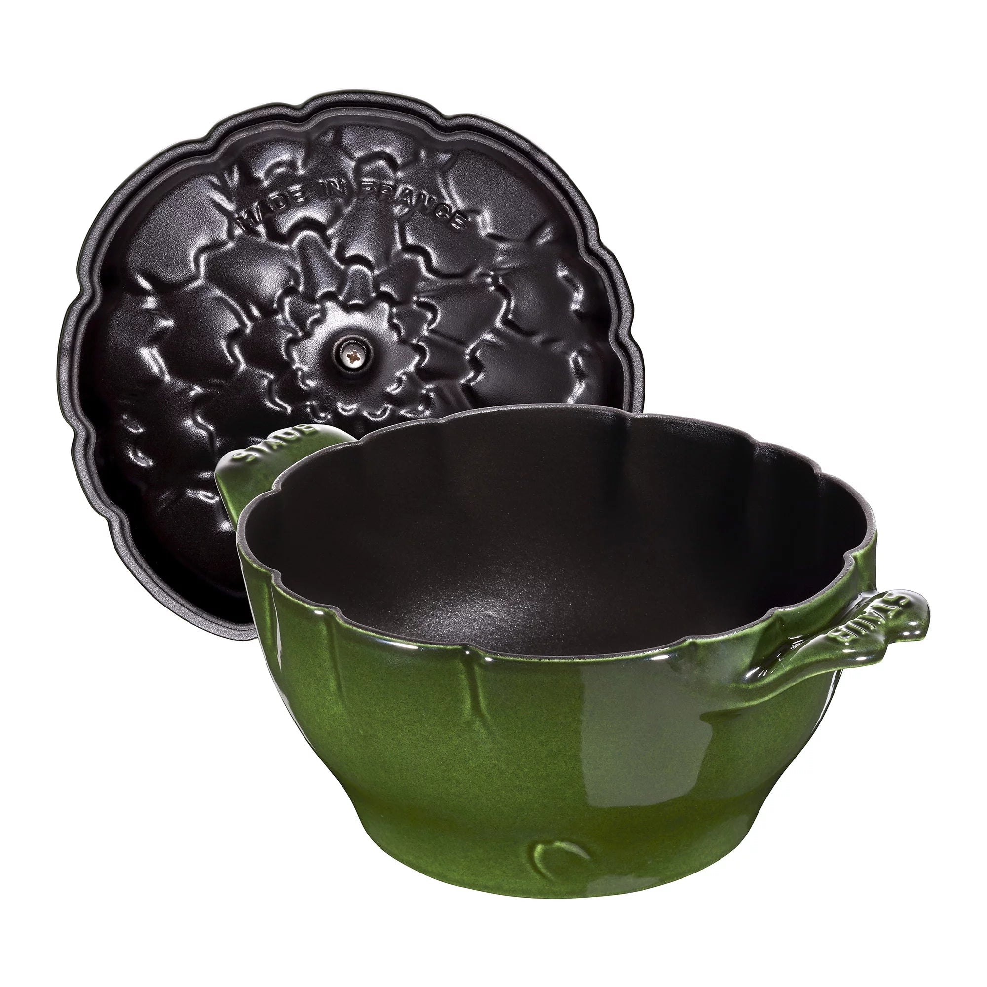 Cast Iron 3-qt Artichoke Cocotte U8410
