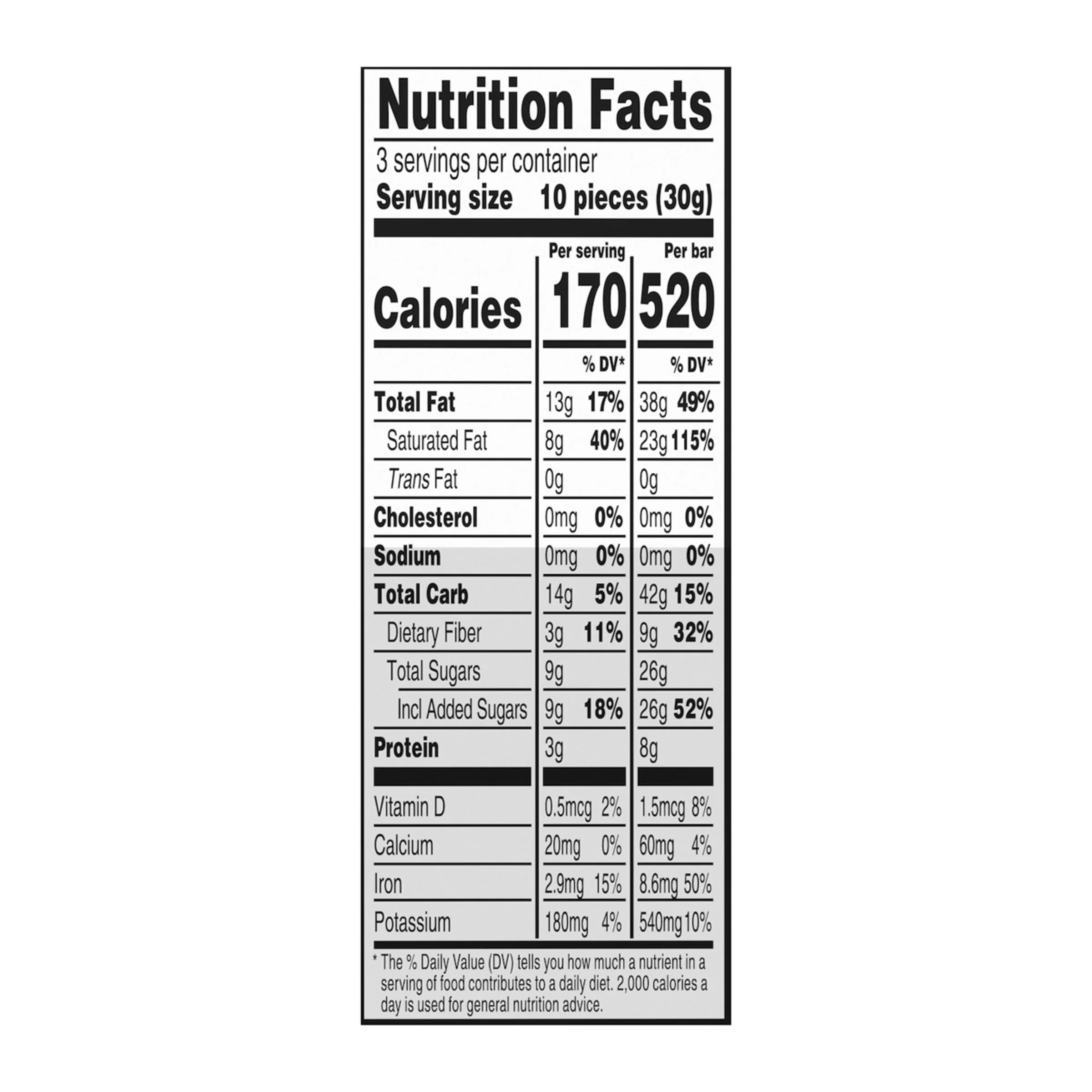 Organic Dark Chocolate Bar, 70% Cacao, 10-Pack Y31421