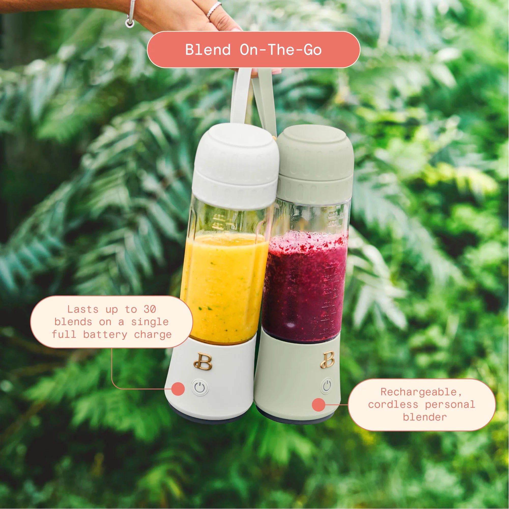 Portable Blender 70 W, 16 oz, White A136603