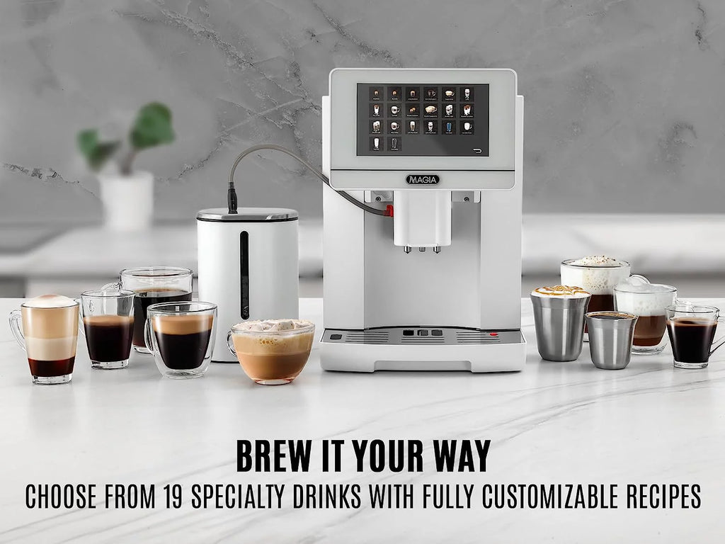 Espresso Machine with Grinder and Milk Frother Z69130
