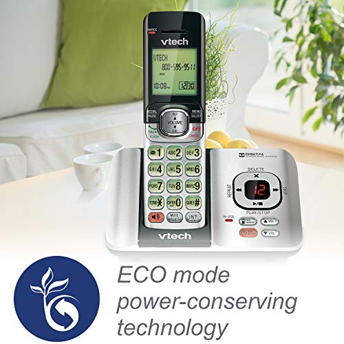 Cordless Phone with Answering System, 4 Handsets, Expandable to 5 V608568