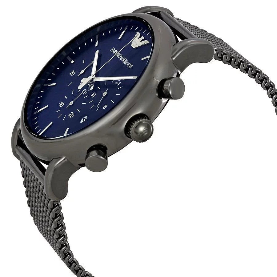Men's Chronograph Gunmetal Dress Watch O201811