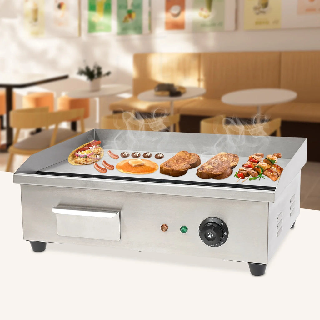 Electric Countertop Griddle Flat Top Grill 22 Inch F682