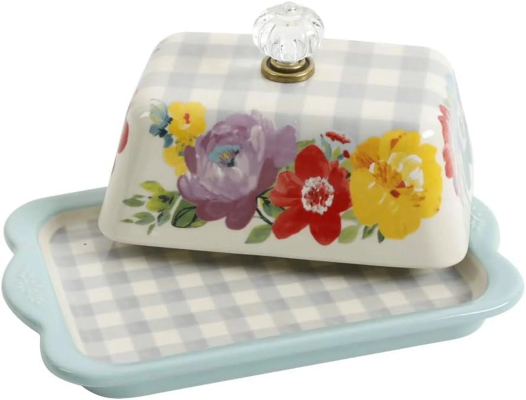 Ceramic Butter Dish with Lid A54694
