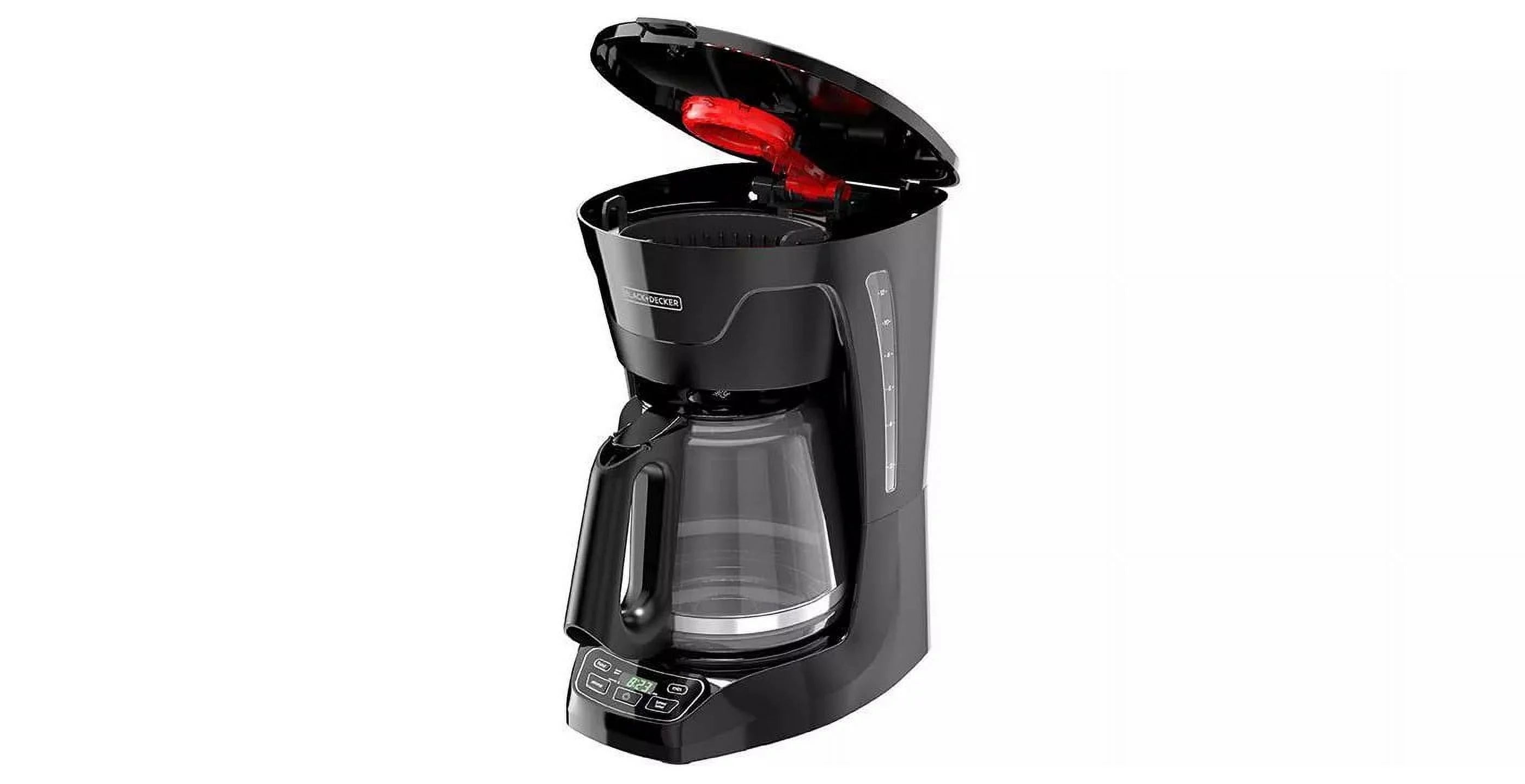 BLACK+DECKER CM1110B Vortex™ Technology 12 Cup Programmable Coffee Maker, Black