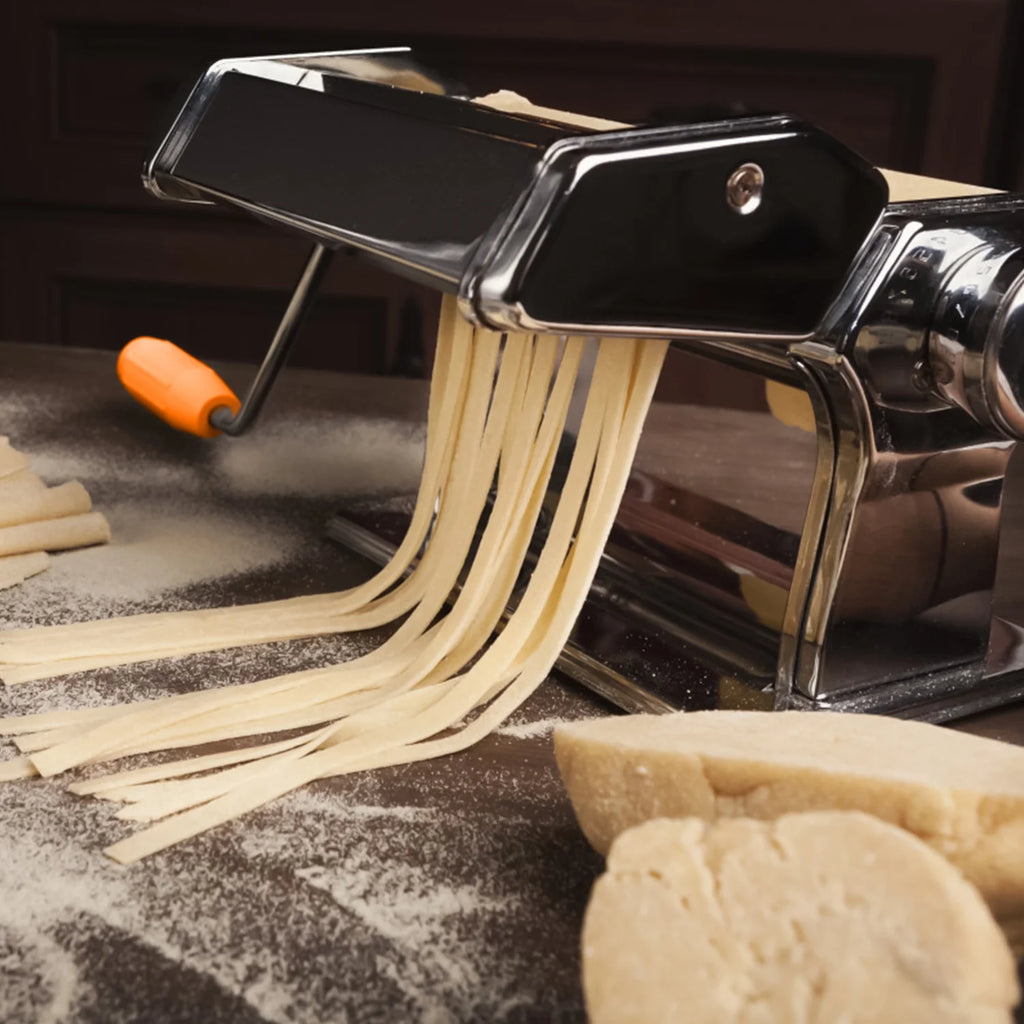 Pasta Maker Roller Machine with 6 Thickness Settings for Spaghetti Lasagna U73977