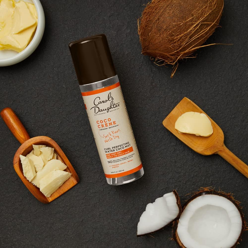 Curl Refresher Spray with Coconut Water for Dry Curly Hair F808