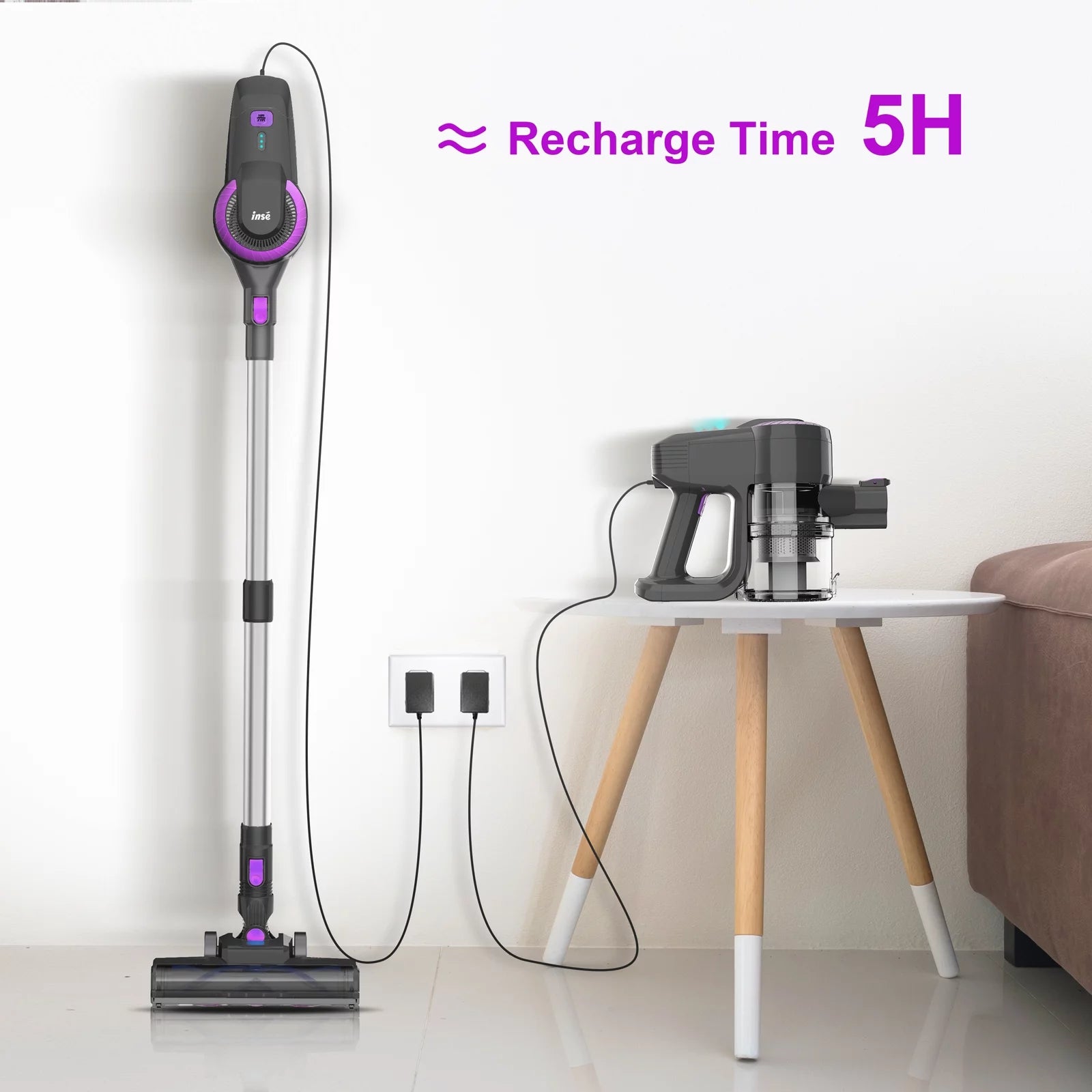 Cordless Stick Vacuum for Hard Floor Carpet Pet Hair R60007