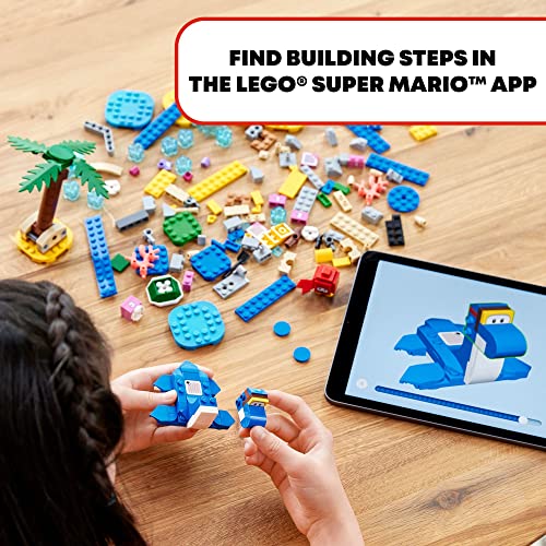 Super Mario Dorrie's Beachfront Expansion Set Building Kit U6386