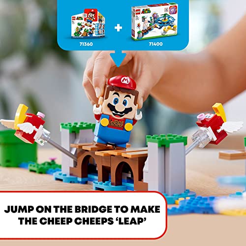 Super Mario Big Urchin Beach Ride Expansion Set Building Kit Z904