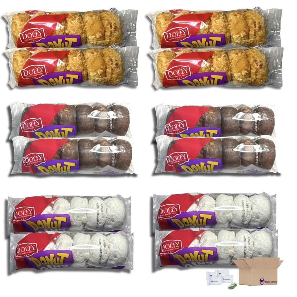 Mini Donuts Variety Pack, 12 Packs (72 Donuts) X1046