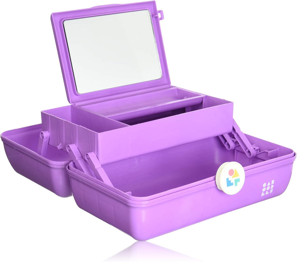 Caboodles On-The-Go Girl Purple Marble Vintage Case, 1 Lb