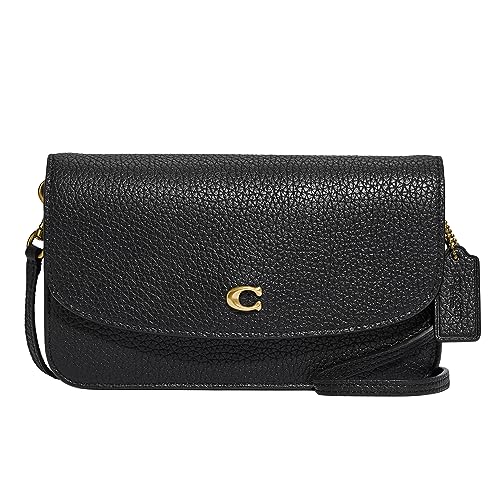 Coach Womens Polished Pebble Leather Hayden Crossbody
