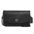 Coach Womens Polished Pebble Leather Hayden Crossbody