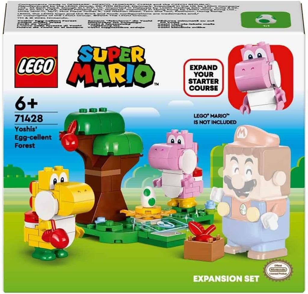 Yoshi's Wild Forest Expansion Set with 2 Stone Yoshi Figures S825528